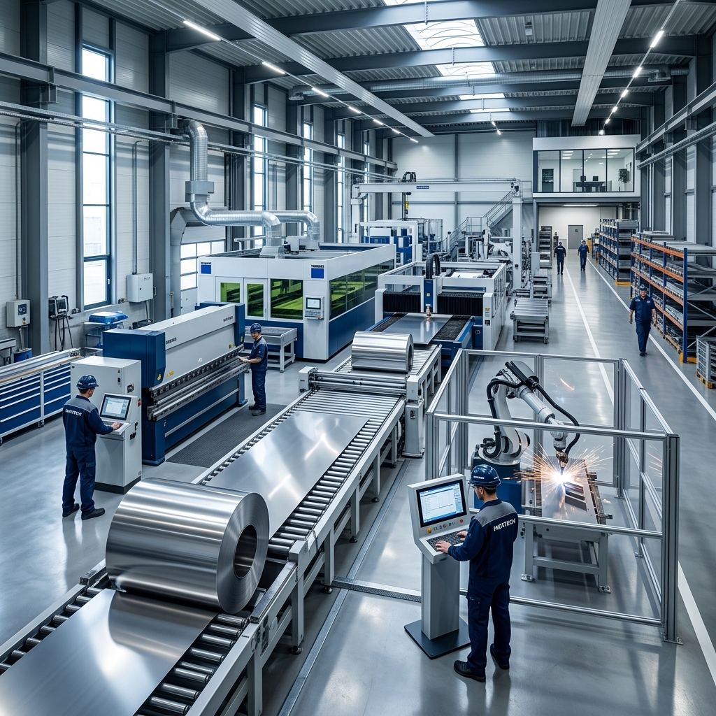 Premium Stainless Steel Manufacturing Facility